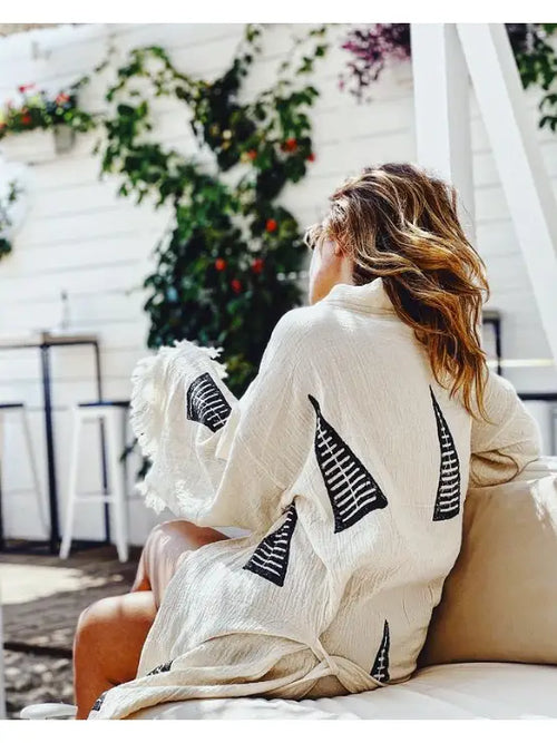 Bio-Baumwolle Kaftan "Khafre"