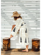Bio-Baumwolle Kaftan "Khafre"